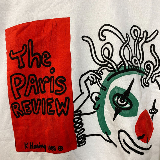 Keith Haring The Paris Review Crew Neck Sweatshirt size Large