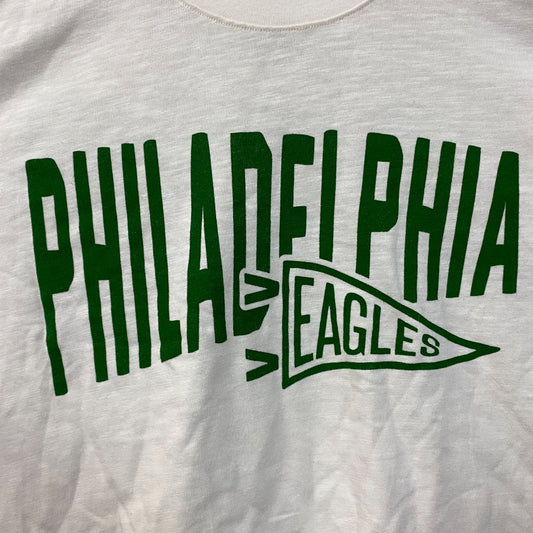 NFL Junk Food Philadelphia Eagles Crop Tshirt size XL