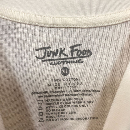 NFL Junk Food Philadelphia Eagles Crop Tshirt size XL