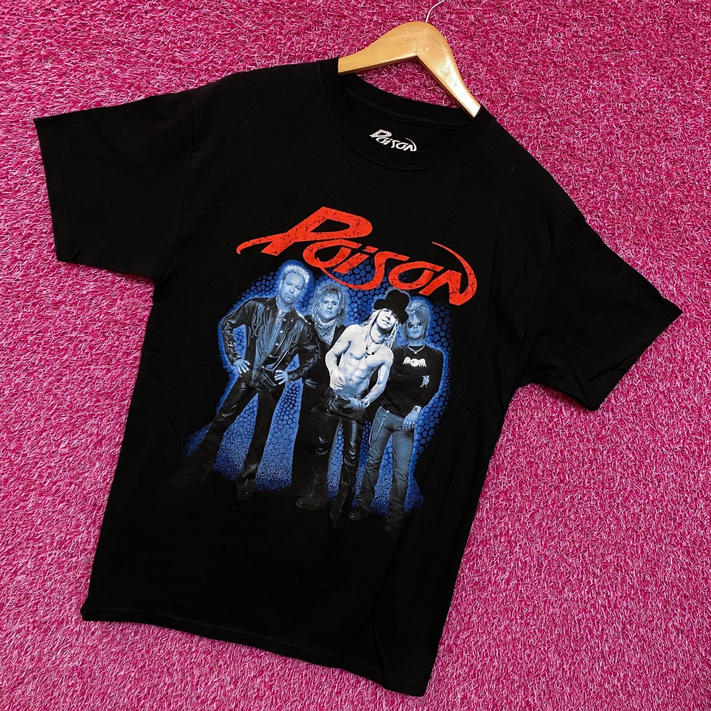 Poison Band Tshirt Rock Tshit size Medium