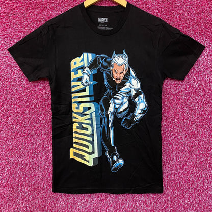Marvel Quicksilver Running Ring Retro Comic Style T-Shirt Extra Small