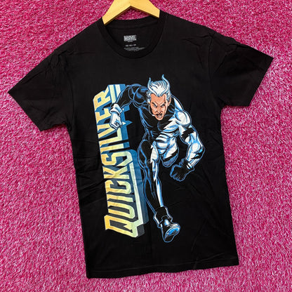 Marvel Quicksilver Running Ring Retro Comic Style T-Shirt Extra Small