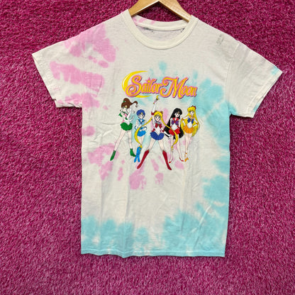 Sailor Moon Sailor Scouts Anime Series Womens Tie Dye S