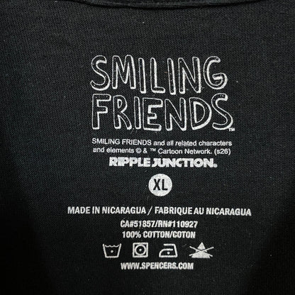 Smiling Friends Make People Smile Graphic T-Shirt XL