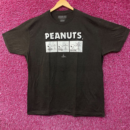 Peanuts Snoopy Cartoon Comic Graphic T-Shirt 2XL