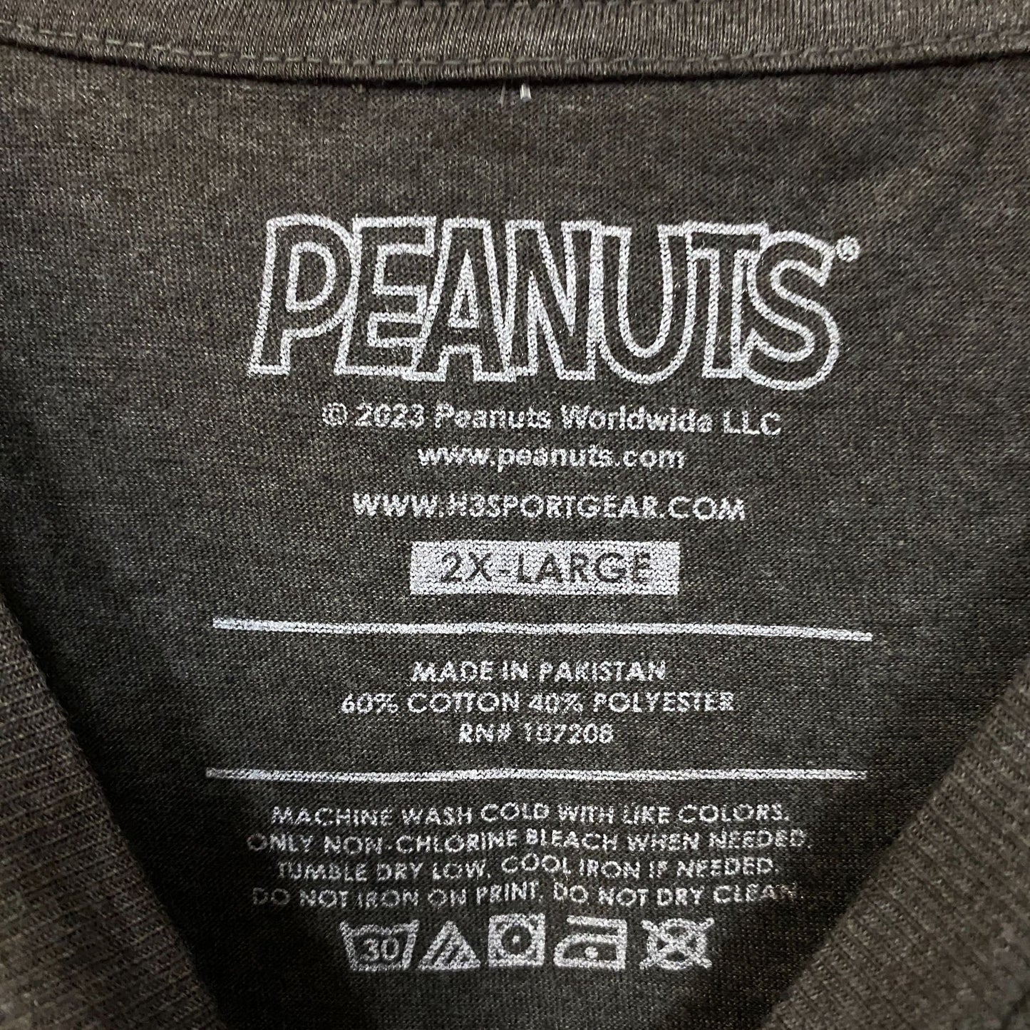 Peanuts Snoopy Cartoon Comic Graphic T-Shirt 2XL