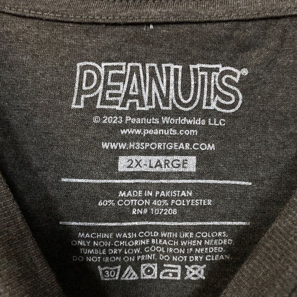 Peanuts Snoopy Cartoon Comic Graphic T-Shirt 2XL