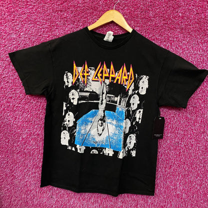 Def Leppard "High 'n' Dry" Album Cover Rock Band T-Shirt Medium
