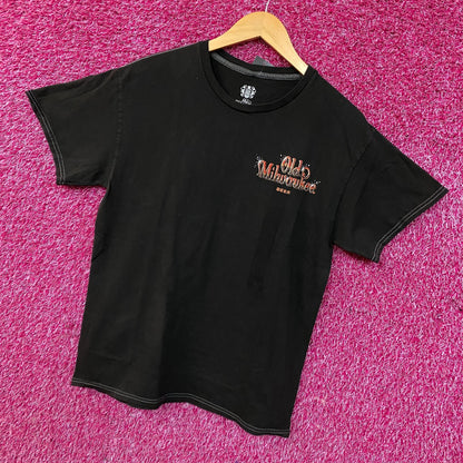 Old Milwaukee Beer Vintage Style Logo Tee Small