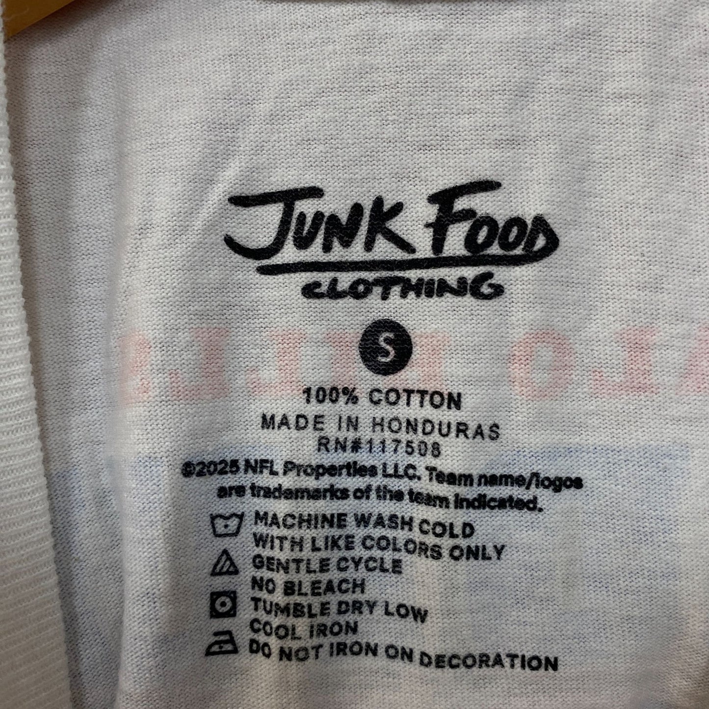 Junk Food Clothing Buffalo Bills Stadium Farewell Tour Graphic T-Shirt Small
