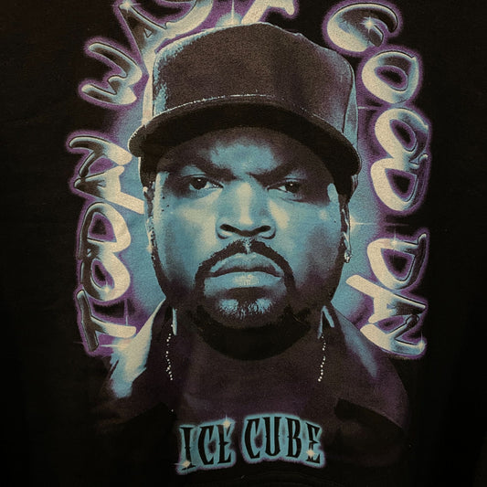 Ice Cube Today Was a Good Day Airbrush Hip Hop Hoodie Medium
