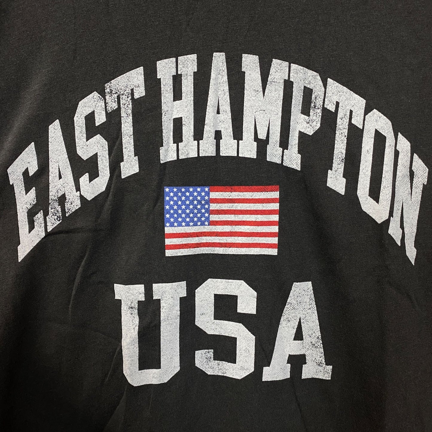 Junk Food Clothing "East Hampton USA" Retro Style Graphic T-Shirt Small