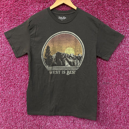 Junk Food West is Best Graphic T-Shirt Small