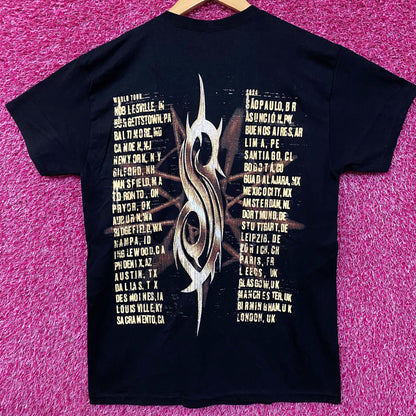 Slipknot Here Comes The Pain Tour Tshirt size Medium