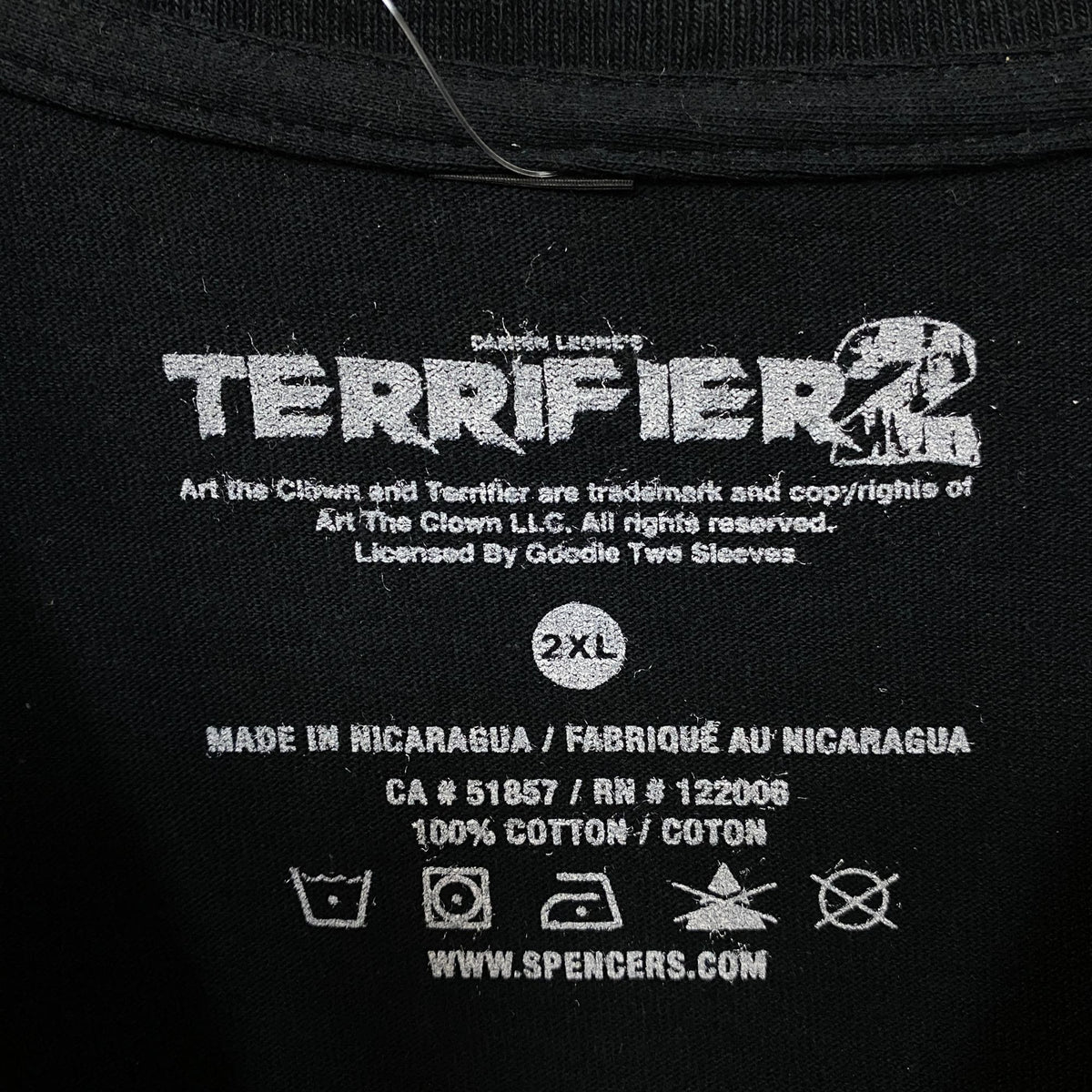 Terrifier 2 Sienna Horror Graphic T-Shirt 2XL
