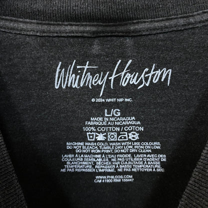 Whitney Houston One Wish For Christmas T-Shirt Large