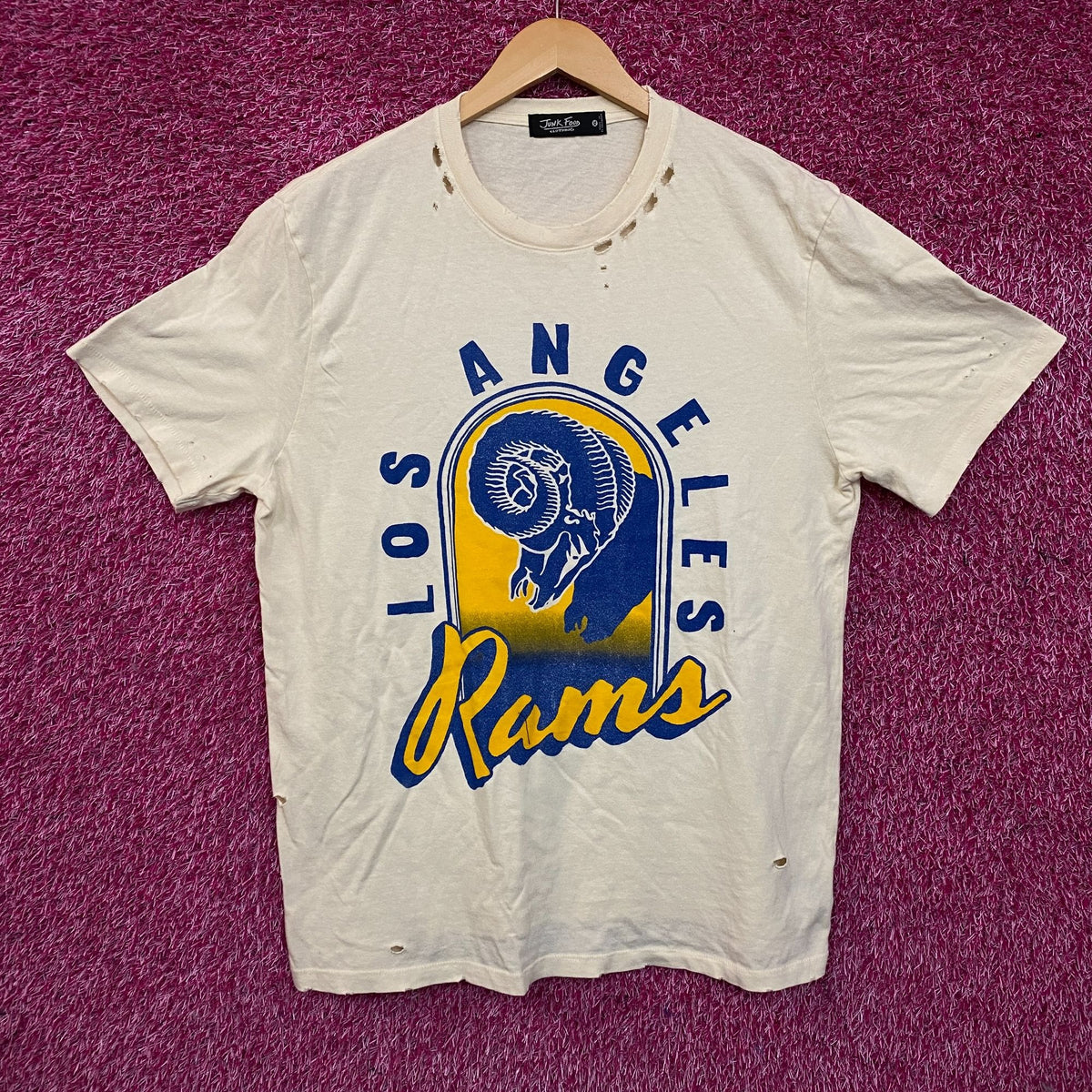 Los Angeles Rams Window Silhouette Tshirt size  XL
