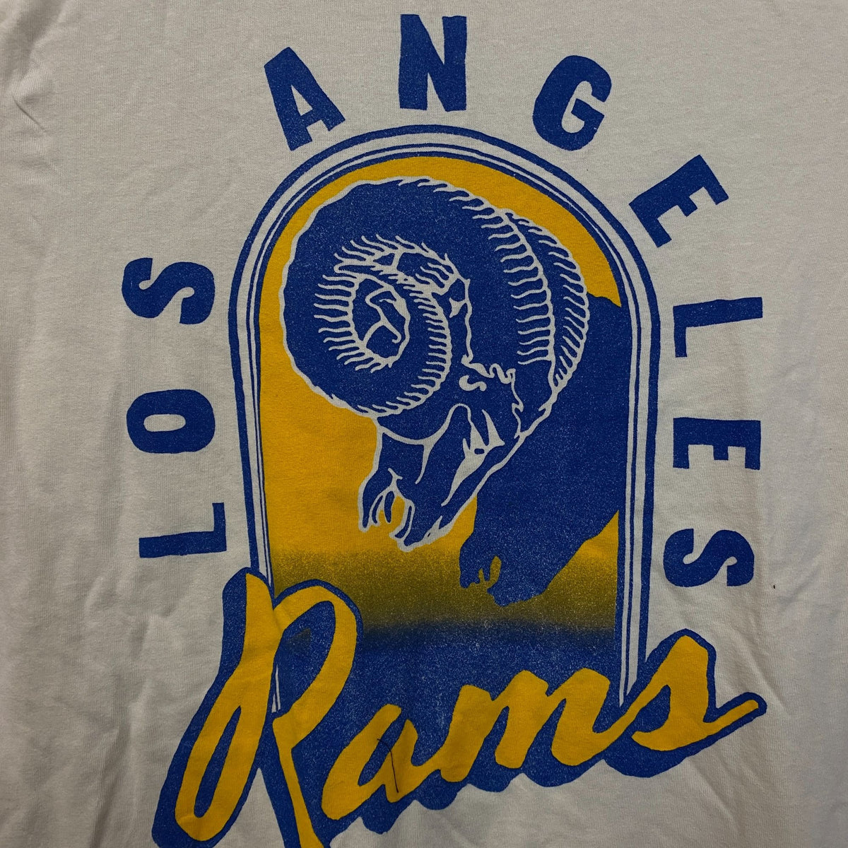 Los Angeles Rams Window Silhouette Tshirt size  XL