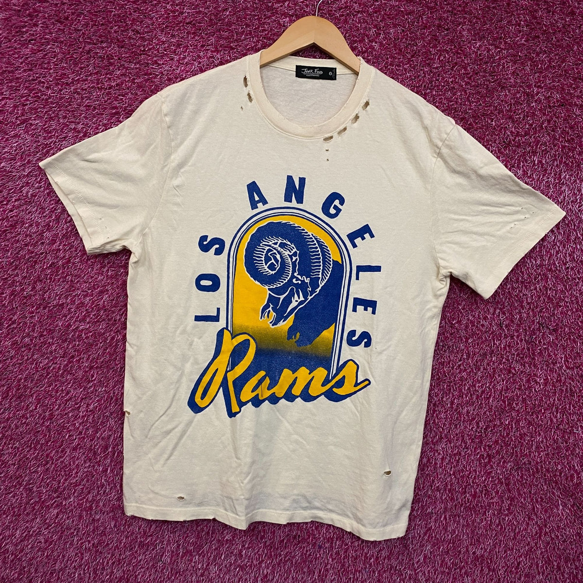 Los Angeles Rams Window Silhouette Tshirt size  XL