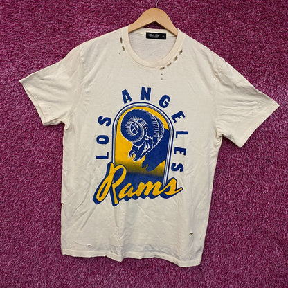 Los Angeles Rams Window Silhouette Tshirt size  XL