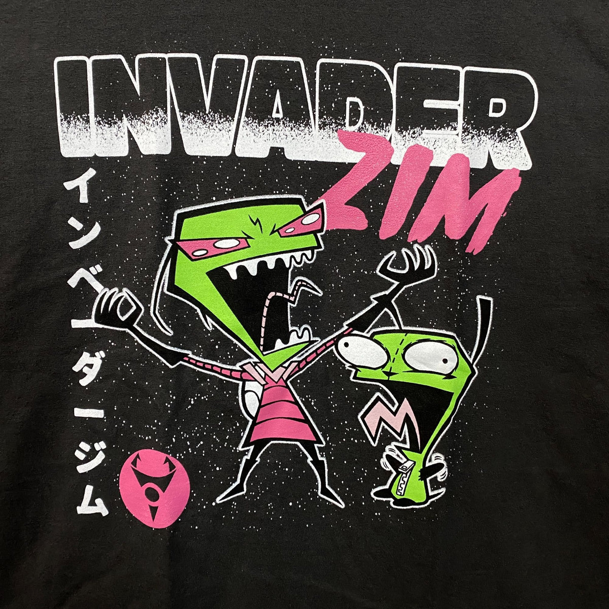 Invader Zim Duo Maniacal Laugh Graphic T-Shirt Large