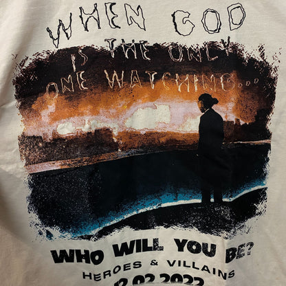 Metro Boomin Heroes & Villains Who Will You Be T-Shirt Medium
