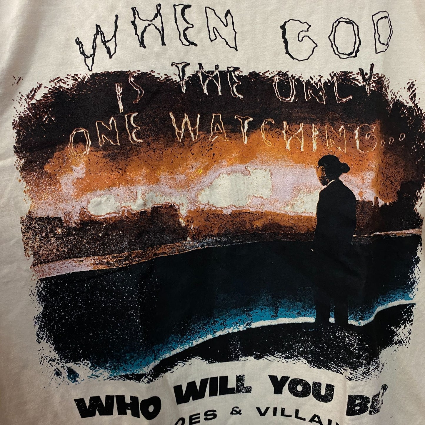 Metro Boomin Heroes & Villains Who Will You Be T-Shirt Medium