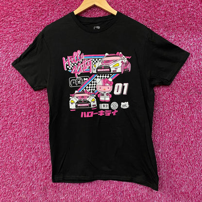 Sanrio Hello Kitty Racing Tokyo Speed Cute Graphic T-Shirt Medium