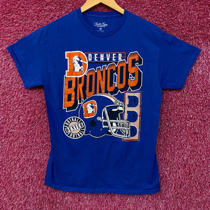 Junk Food Clothing Denver Broncos Checkdown Flea Market T-shirt Small