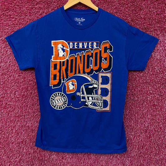 Junk Food Clothing Denver Broncos Checkdown Flea Market T-shirt Small