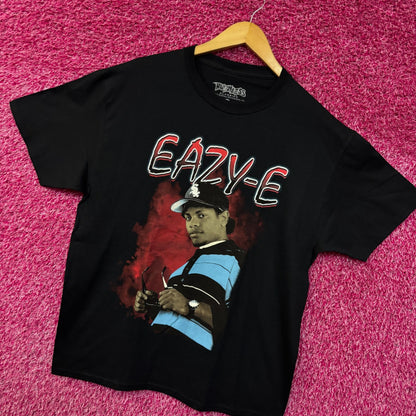Eazy-E Ruthless Records NWA Poster West Coast Hip Hop Tee large