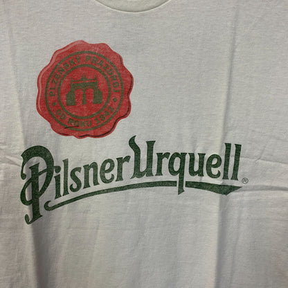 Pilsner Urquell Logo Graphic T-Shirt Medium