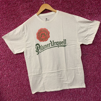 Pilsner Urquell Logo Graphic T-Shirt Medium