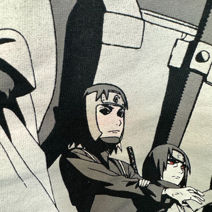 Naruto Shippuden ANBU Black Ops Kakashi Hokages Anime T-shirt size medium