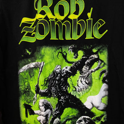 Rob Zombie Death War Graphic Design T-Shirt Medium