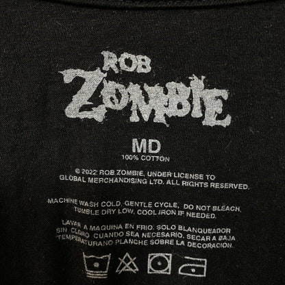 Rob Zombie Death War Graphic Design T-Shirt Medium