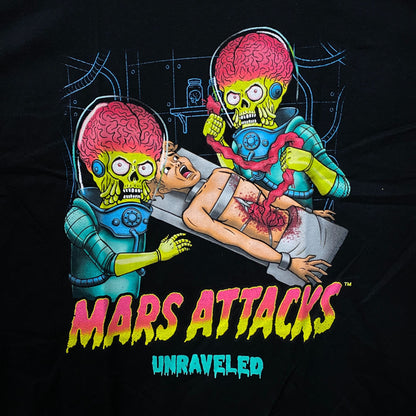 Mars Attacks "Unraveled" Graphic T-Shirt Large
