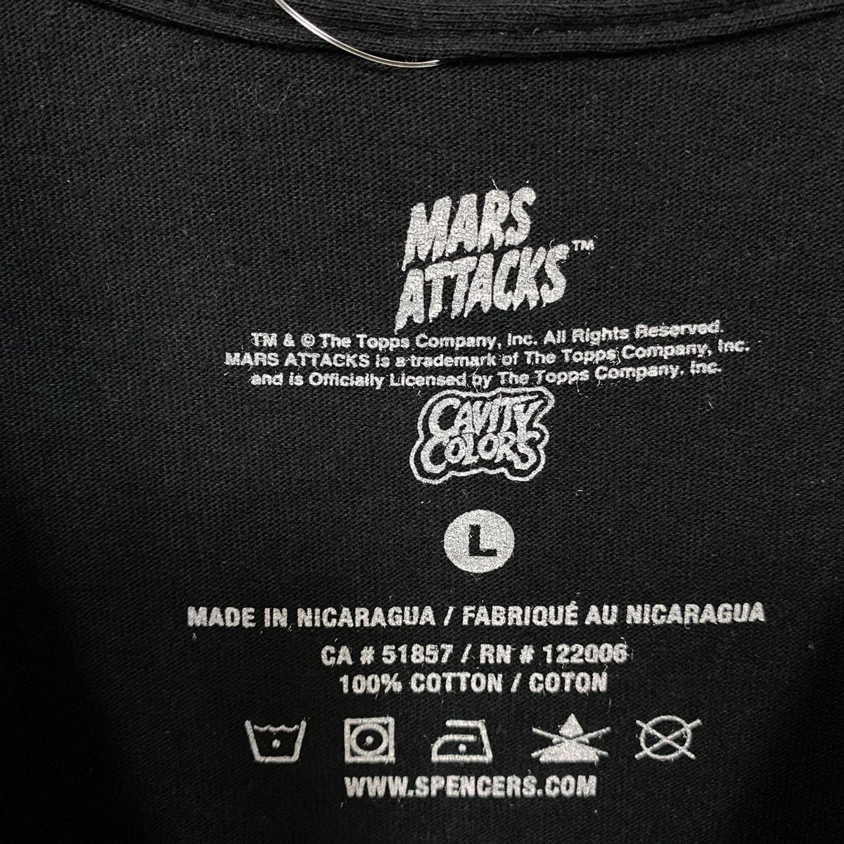 Mars Attacks "Unraveled" Graphic T-Shirt Large