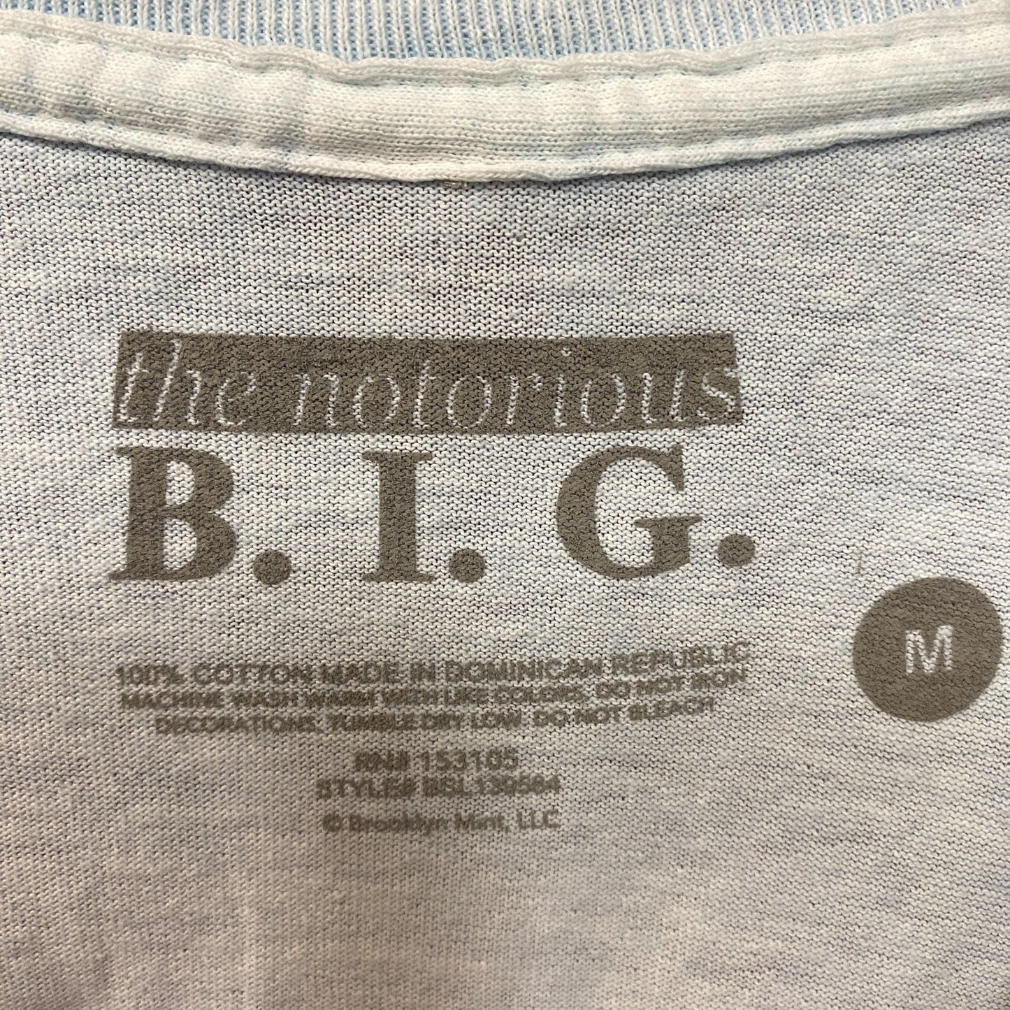 The Notorious B.I.G. It Was All A Dream T-shirt Medium