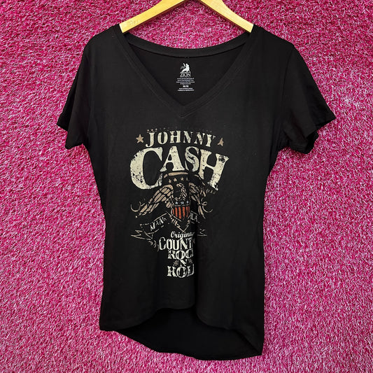 Johnny black Womens Country Rock n Roll top Medium