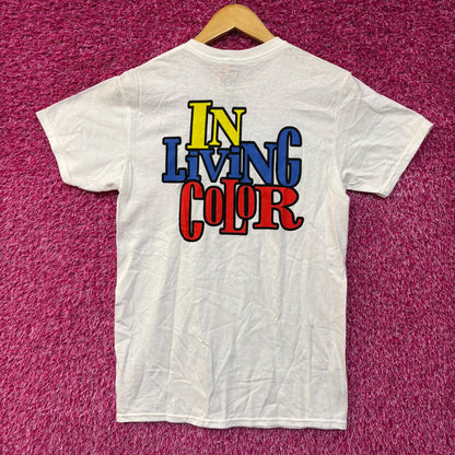 In Living Color T.V. Show Logo T-Shirt Small