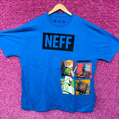 NEFF Minecraft T-shirt Size 2XL