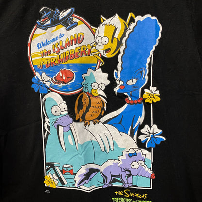 The Simpsons The Island Of Dr. Hibbert Treehouse Of Horror T-Shirt large