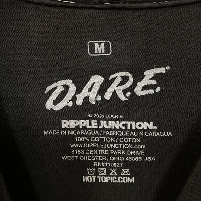D.A.R.E. Lion Motorcycle Graphic T-Shirt Medium
