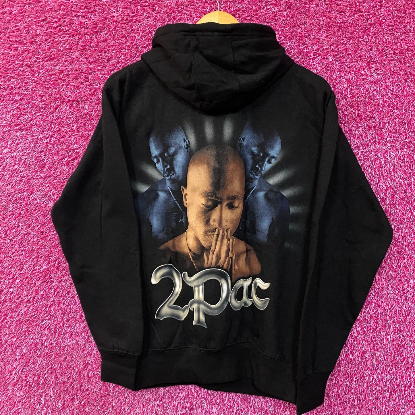 2Pac All Eyez On Me Album Only God Can Judge Me Hoodie Small