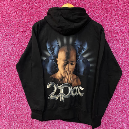 2Pac All Eyez On Me Album Only God Can Judge Me Hoodie Small