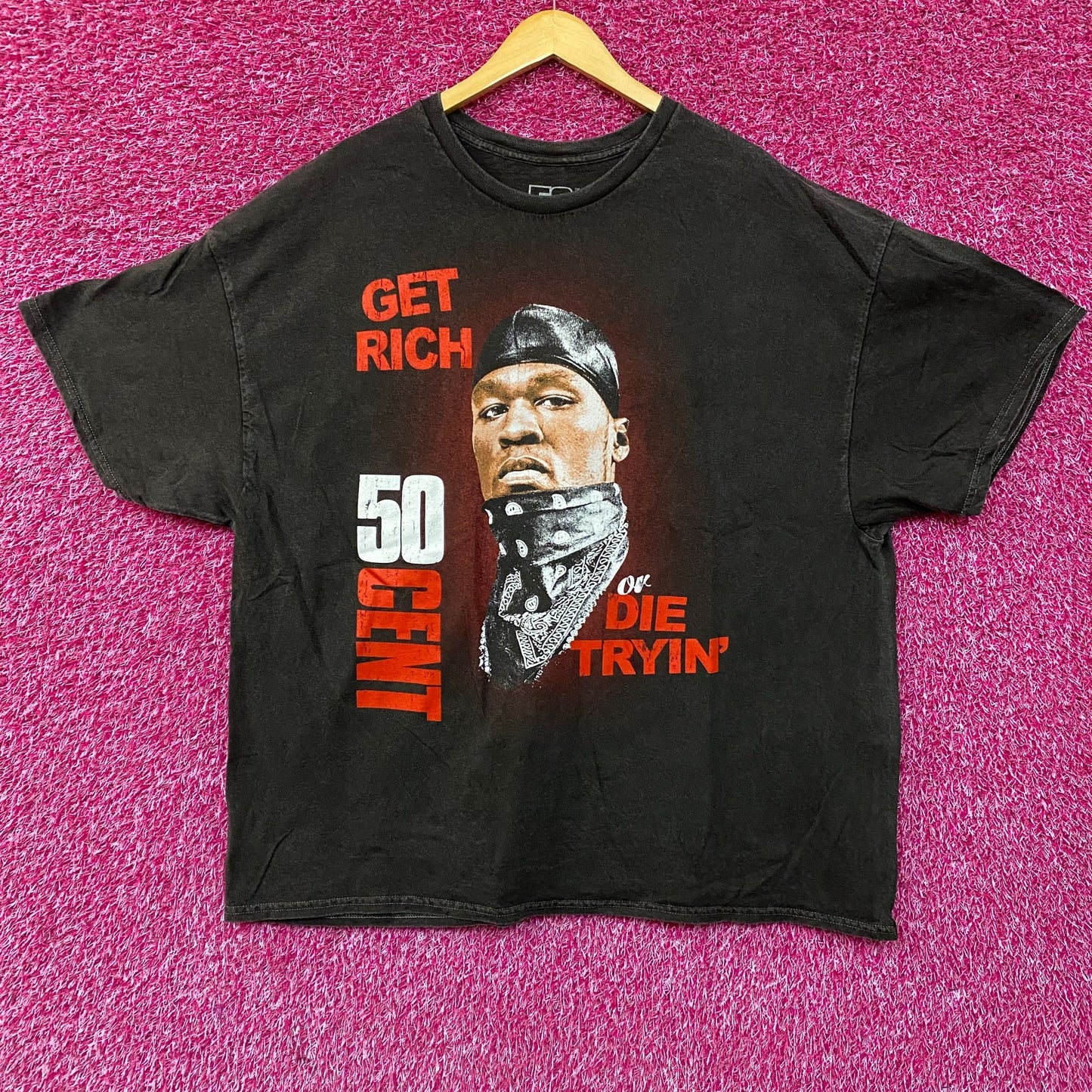 50 Cent Get Rich or Die Tryin T-Shirt 2XL
