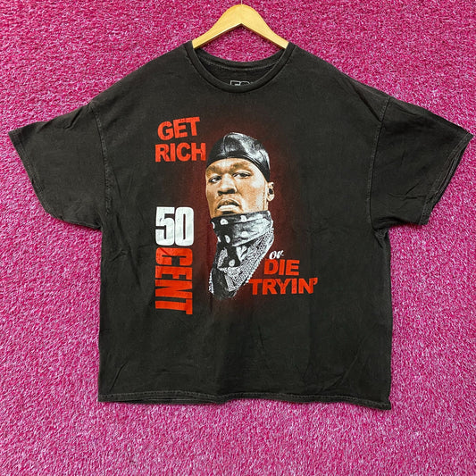 50 Cent Get Rich or Die Tryin T-Shirt 2XL