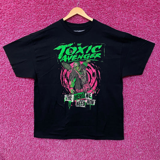 The Toxic Avenger: The Hero We Need Now T-Shirt 2XL
