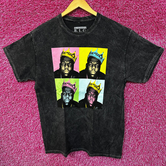 Notorious Big Rap Pop Art Tshirt size Large